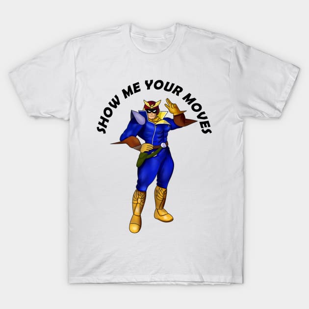 Show me your moves! T-Shirt by taylarwong